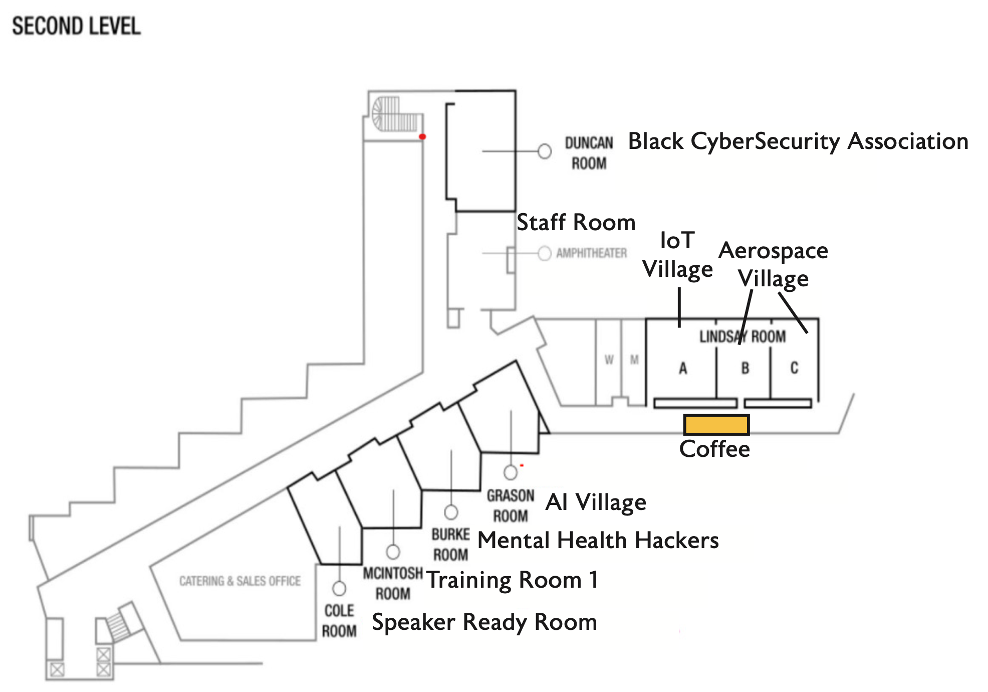 Floor Layout - 2nd floor - 2024
